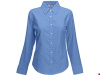 Fruit of the Loom Lady-fit Long Sleeve Oxford Shirt (65-002-0)