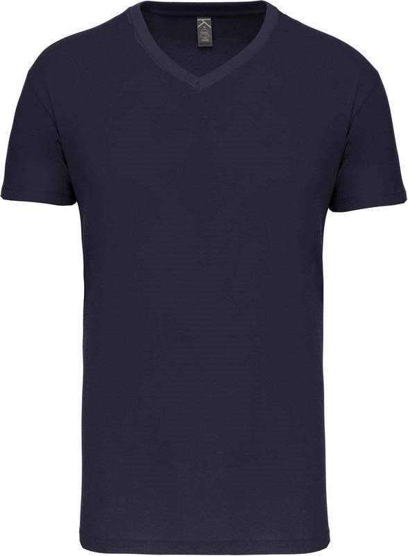 Kariban Heren-t-shirt BIO150 V-hals