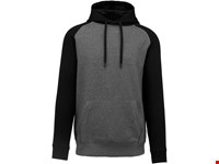 PROACT® Tweekleurige sweater met capuchon volwassene