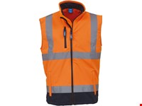 Yoko Signalisatiegilet van softshell