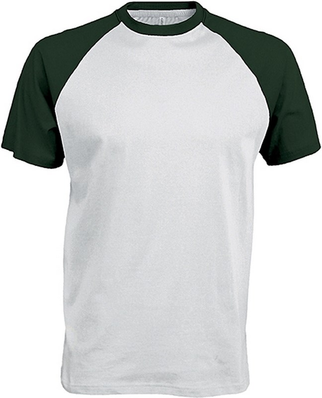 Kariban Baseball - Tweekleurig T-shirt