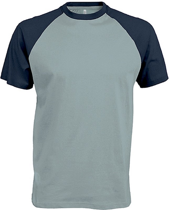 Kariban Baseball - Tweekleurig T-shirt