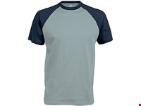 Kariban Baseball - Tweekleurig T-shirt