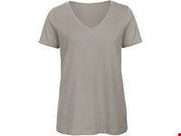 B&C Organic Cotton Inspire V-neck T-shirt / Woman