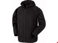 Result Jasje met capuchon in gerecyclede microfleece
