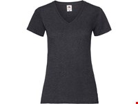 Fruit of the Loom Lady-fit Valueweight V-neck T (61-398-0)