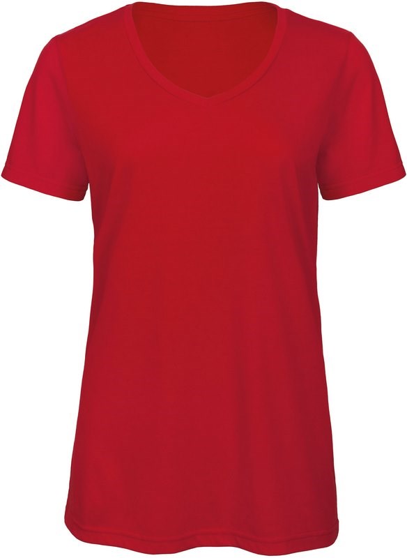B&C TriBlend V-neck TEE / Woman