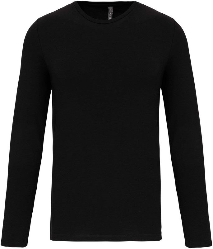 Kariban T-shirt ronde hals lange mouwen