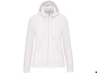 Kariban Damessweater met rits en capuchon