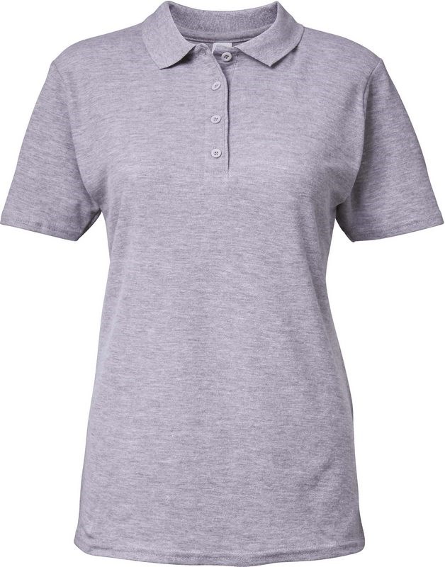 Gildan Damespolo Softstyle Dubbele piqué