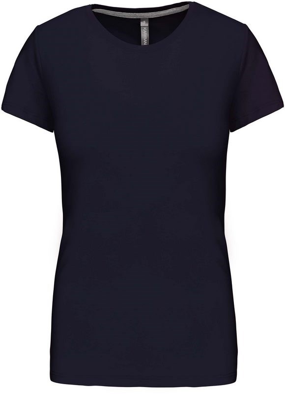 Kariban Dames t-shirt ronde hals korte mouwen