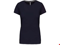 Kariban Dames t-shirt ronde hals korte mouwen