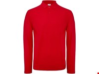 B&C ID.001 Men's long-sleeve polo shirt