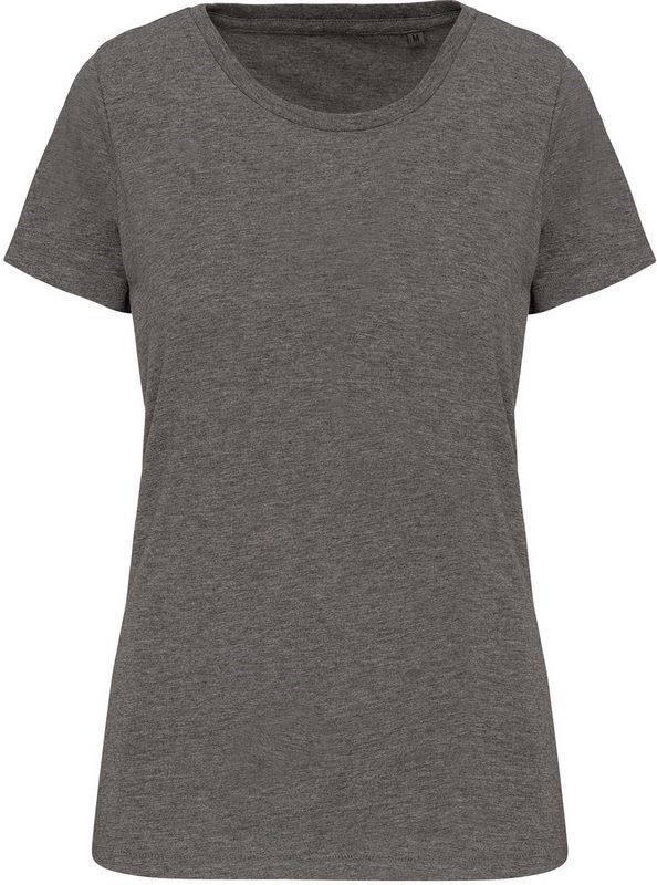 Kariban Dames-t-shirt Supima® ronde hals korte mouwen