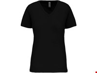 Kariban Dames-t-shirt BIO150 V-hals