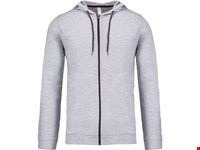 Kariban Hooded vestje in licht katoen