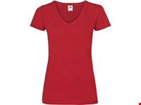 Fruit of the Loom Lady-fit Valueweight V-neck T (61-398-0)