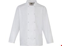 Premier Long Sleeve Press Stud Chef's Jacket