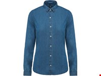 Kariban Damesblouse Denim