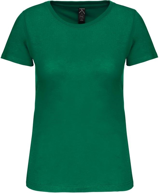 Kariban Dames-t-shirt BIO150 ronde hals