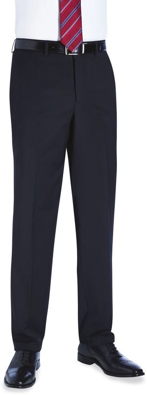 Brook Taverner Avalino Flat Front Trouser