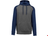 PROACT® Tweekleurige sweater met capuchon volwassene