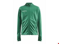 Craft - Evolve Full Zip JR Team Green 158/164
