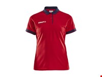 Craft - Pro Control Poloshirt W Bright Red/Navy S