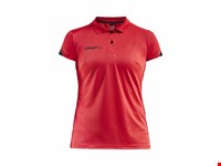 Craft - PRO Control Impact Polo W Bright Red/Black XXL