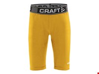 Craft - Pro Control Compression Short Tights Jr Sweden Yellow 146/152