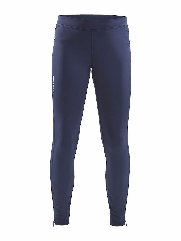 Craft - Rush Zip Tights  Jr Navy/Navy 158/164
