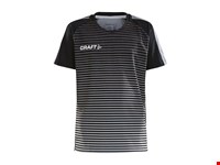 Craft - Pro Control Stripe Jersey Jr Black/Platinum 134/140