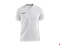 Craft - Pro Control Button Jersey M White/Black XXL