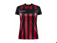 Craft - Progress 2.0 Stripe Jersey W Black/Bright Red XXL
