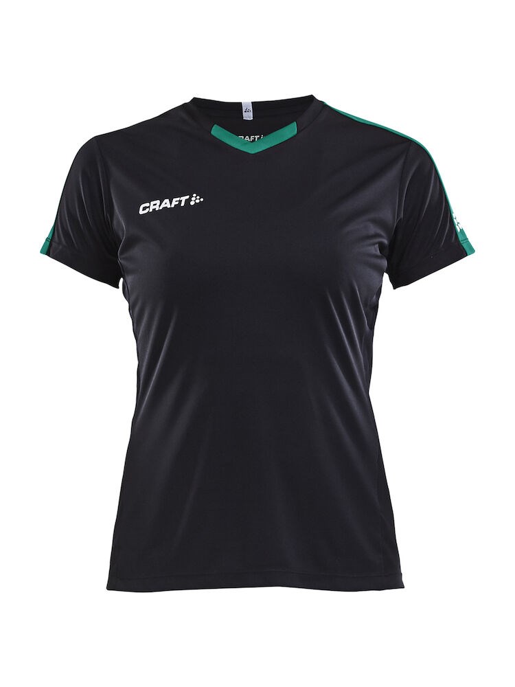 Craft - Progress Jersey Contrast W Black/Team Green XXL