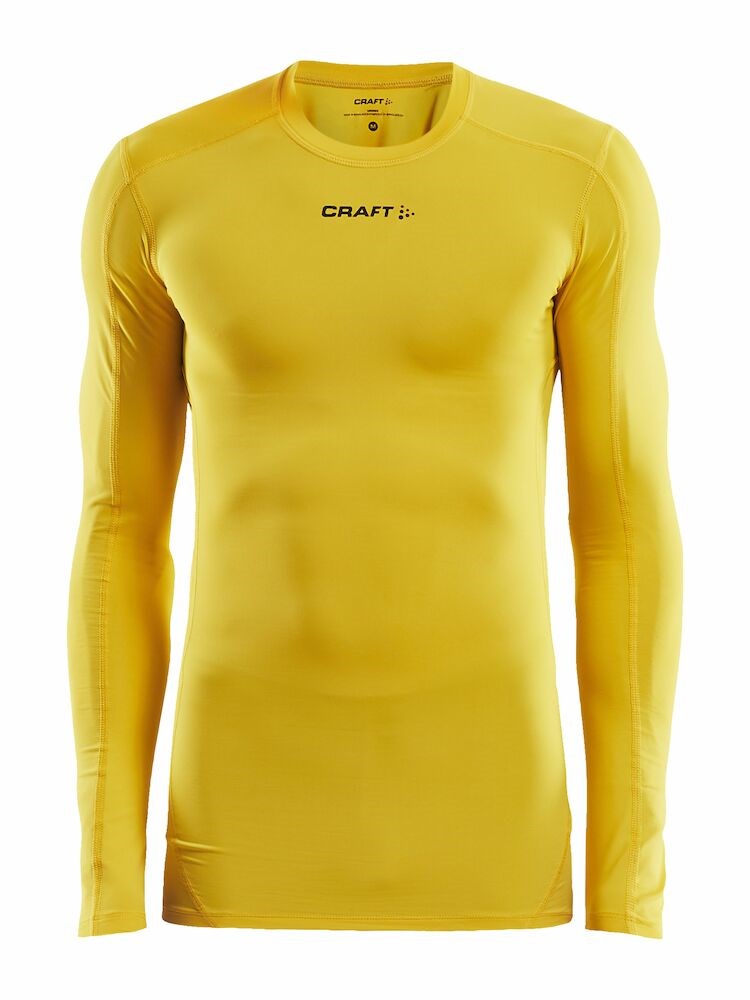 Craft - Pro Control Compression Long Sleeve Sweden Yellow 3XL
