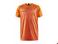 Craft - Progress 2.0 Graphic Jersey JR Carrot/Black 122/128