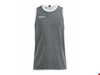 Craft - Progress Reversible Basket Singlet M Black/White 3XL