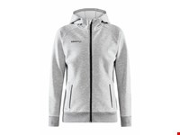 Craft - CORE Soul Full Zip Hood W Grey Melange S