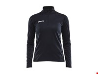 Craft - Progress Halfzip LS Tee W Black/White L
