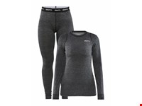 Craft - CORE Wool Merino Set W Black Melange XXL