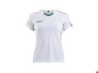 Craft - Progress Jersey Contrast W White/Team Green XL