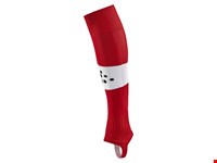 Craft - Pro Control Stripe W-O Foot Socks Jr Bright Red/White 0
