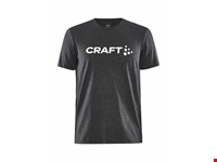 Craft - Community Logo SS Tee M Black Melange XL