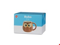 Mok,Bubo,bruin,400 ml,met handvat