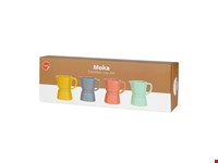 Set espresso-koppen,Moka,kleuren,keramiek