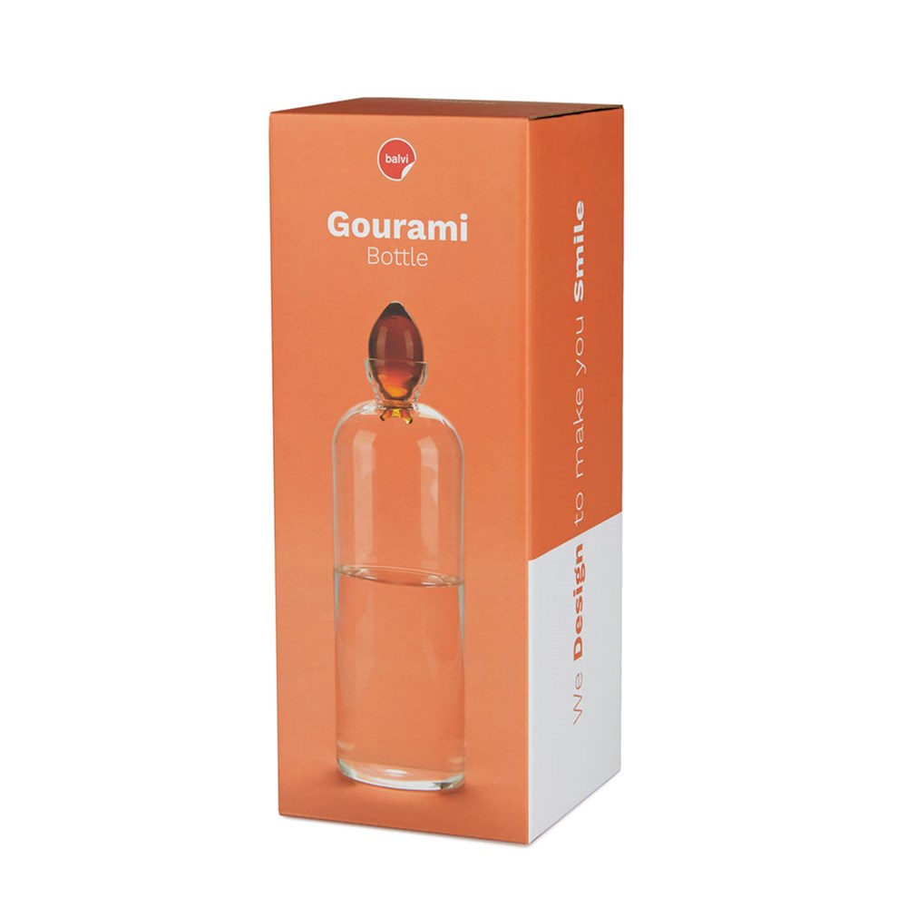 Fles,Gourami,amber,1.1 L,borosilicate