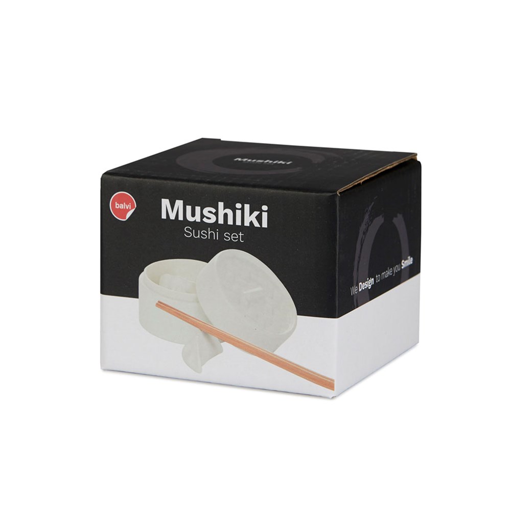 Sushi Set,Mushiki,wit,keramiek