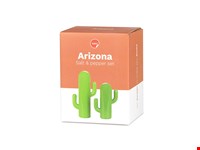 Zout-peperset,Cactus,groen,porselein
