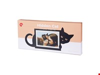 Lijst,Hidden Cat,horizontaal,zwart,metaal